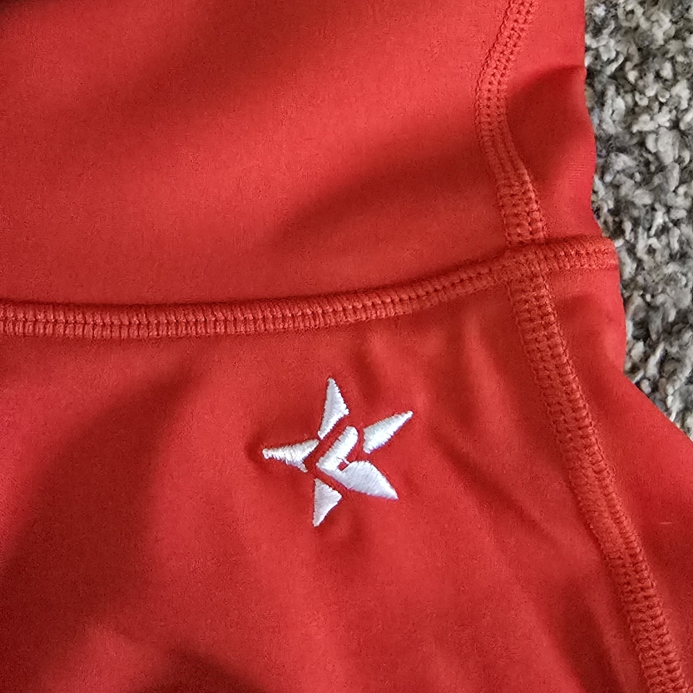 NWT Rebel Athletic Legendary Flouncy Skirt in Red ContourFlex - Picture 2 of 4